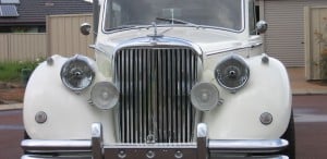 Jaguar 1951 limousine front view